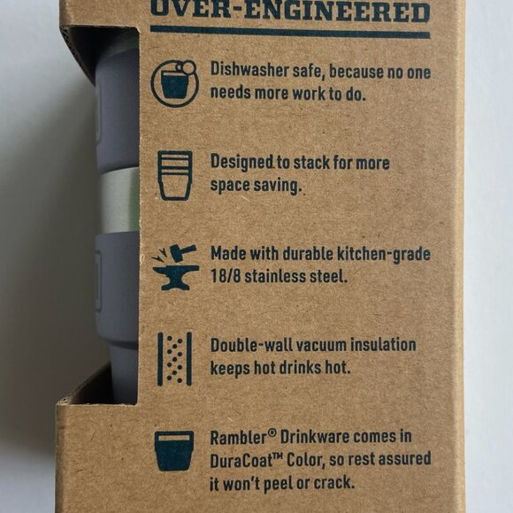 YETI 4 oz Stackable Cups - pack of 2 with Durasip Ceramic Lining Cosmic Lilac - Picture 4 of 5